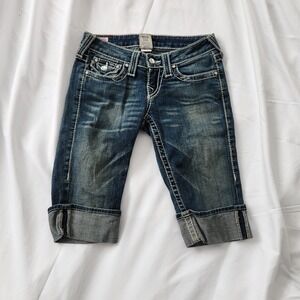 True Religion Denim Shorts‎
